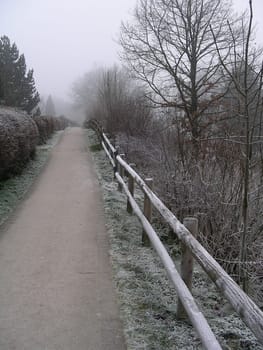 Dreary,frosty and without a goal