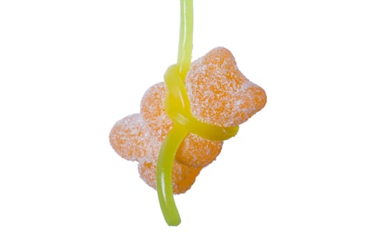 Gummy bear,hanging