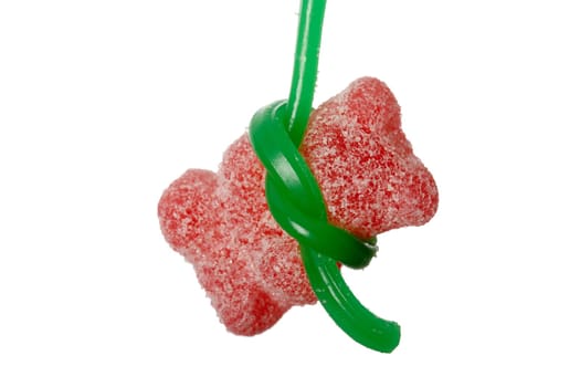 Gummy bear,hanging
