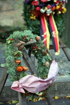 Wreaths laid on the Day of Remembrance