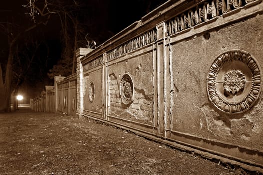Old castle wall Neustrelitz