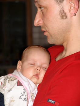 Father with child