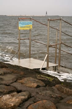 Bathing stairs