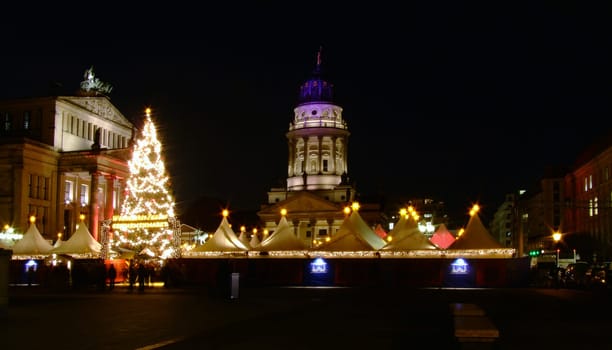Christmas market at Gendarmenmarkt