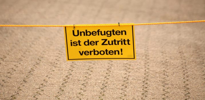 Access prohibited