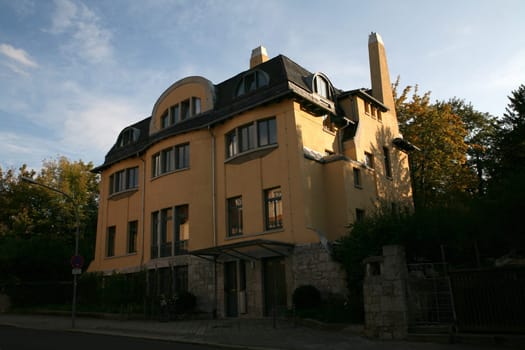 Built in 1913/14,the villa was designed by Henry van de Velde. Today it houses a Waldorf kindergarten.