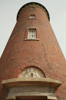 The (disused) lighthouse in Cuxhaven on the North Sea