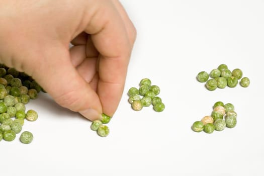 Counting peas