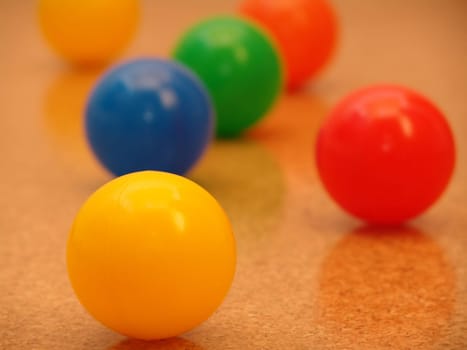 Colorful balls