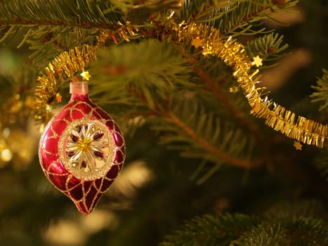 Christmas decoration glass ball
