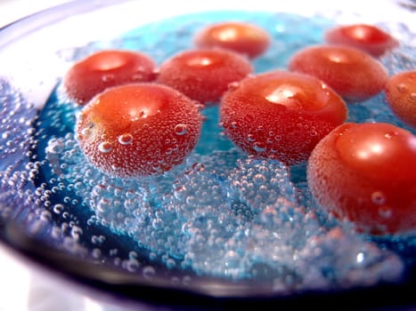 Washing vegetables