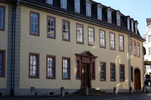 Goethe's residence on Frauenplan in Weimar