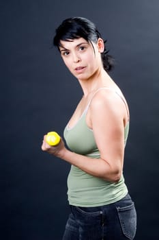 Olivera with dumbbell profile