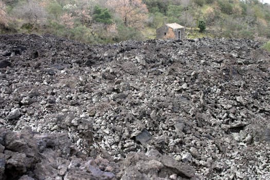 Lava field