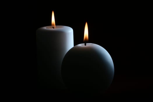 two candles
