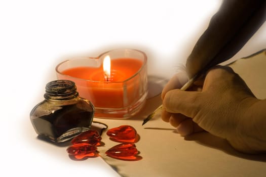 Writing a love letter