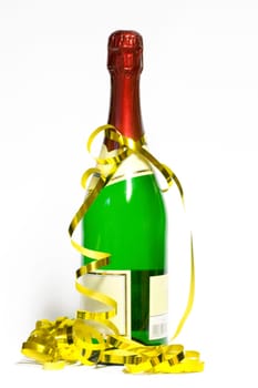 Champagne bottle