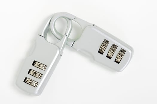 Two combination locks