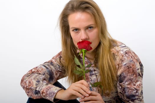 Miryam with rose mouth