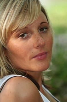 pretty young blonde