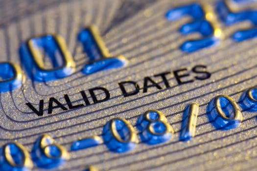 Credit card valid until.....
