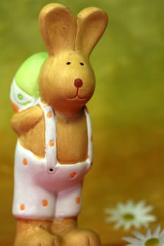 Easter bunny figurine