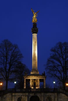 ... at the Angel of Peace