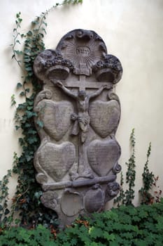 In the old cemetery at the town church in Weimar
