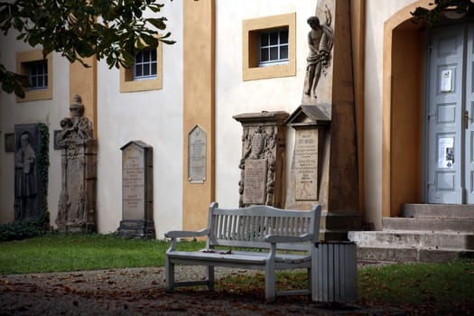 Church cemetery