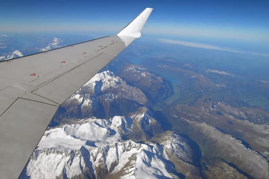 View from the plane