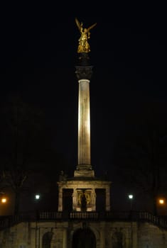 At night in Munich
