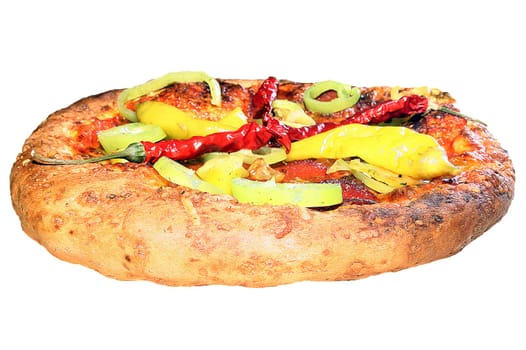 a delicious pizza
