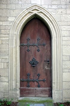 Side entrance of a church