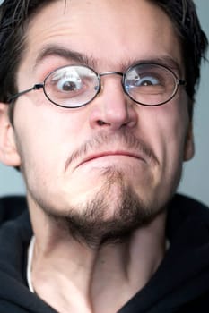 Angry man