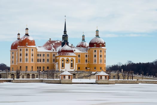 Baroque palace Moritzburg (hunting lodge)