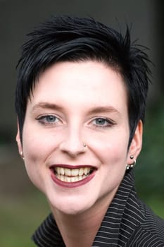 Young attractive woman