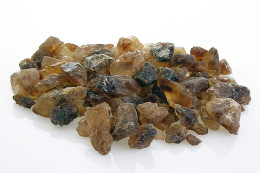 Brown rock candy