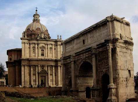 Triumphal Arch of Septimius Severus