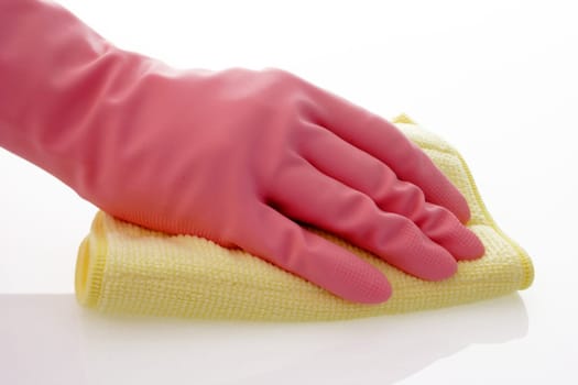 Rubber gloves