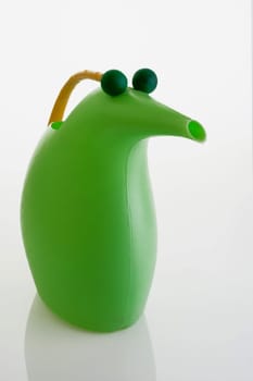 Green watering can