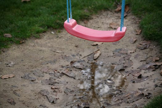 On an abandoned playground