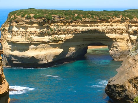 The hidden beach