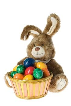 Rabbit with eggs