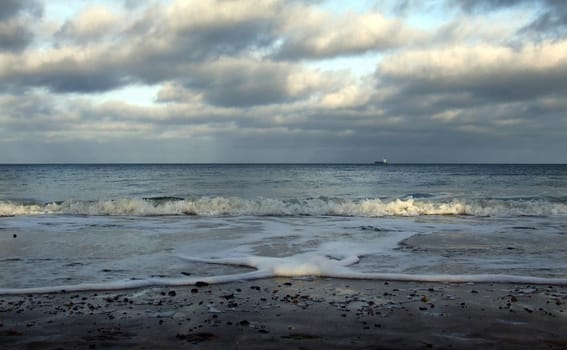 View of the sea