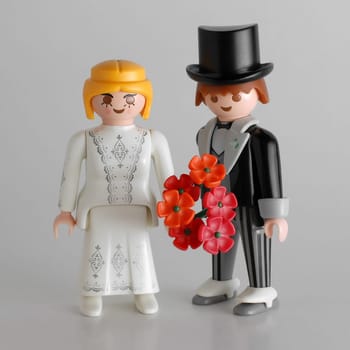 Bride and groom