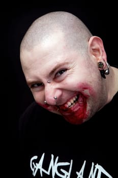 The dirty grin