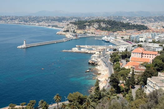 In the port of Nice