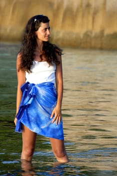 For all those who prefer to see Stefania than my dream beaches of the Seychelles  -)