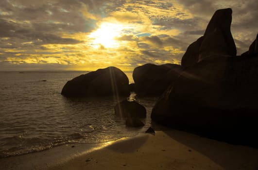 In the very south of Mahé are some of the most beautiful beaches on the island - completely undeveloped or with only a restaurant! Anse Intendance,Petite Anse and Police Bay were deliberately kept free of development in order to preserve the bays in their natural form.