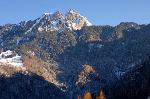 Late autumn in the mountains